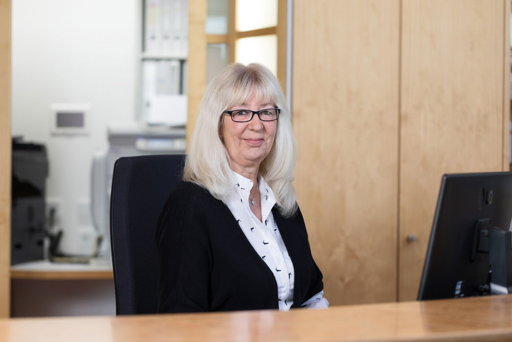 Gudrun Angermeyer, Assistenz der Geschäftsleitung