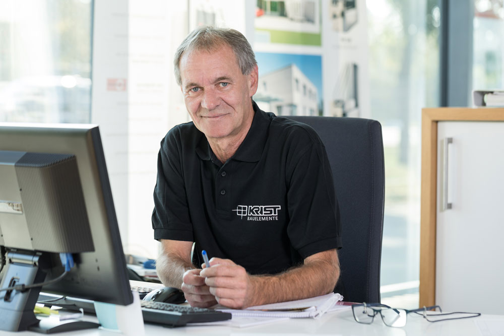 Manfred Wolf, Projektleiter Fenster und Türen